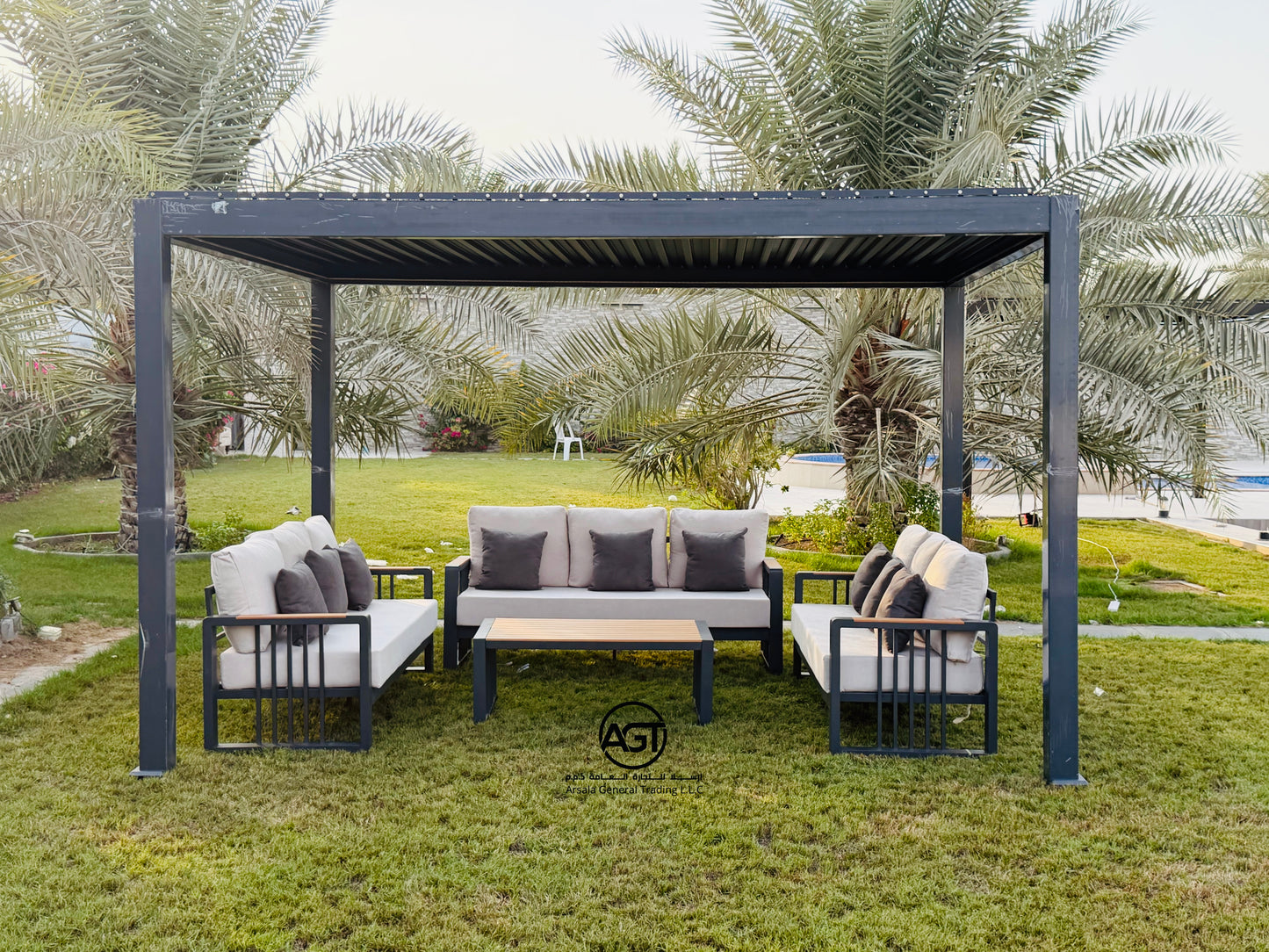 Automatic Aluminum Pergola Set