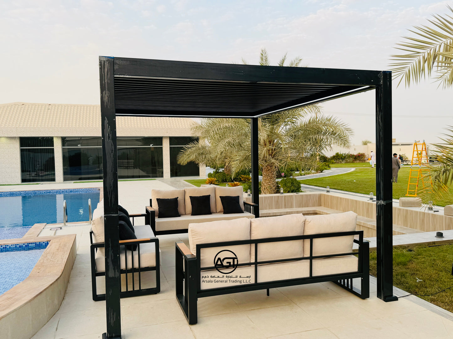 Automatic Aluminum Pergola Set