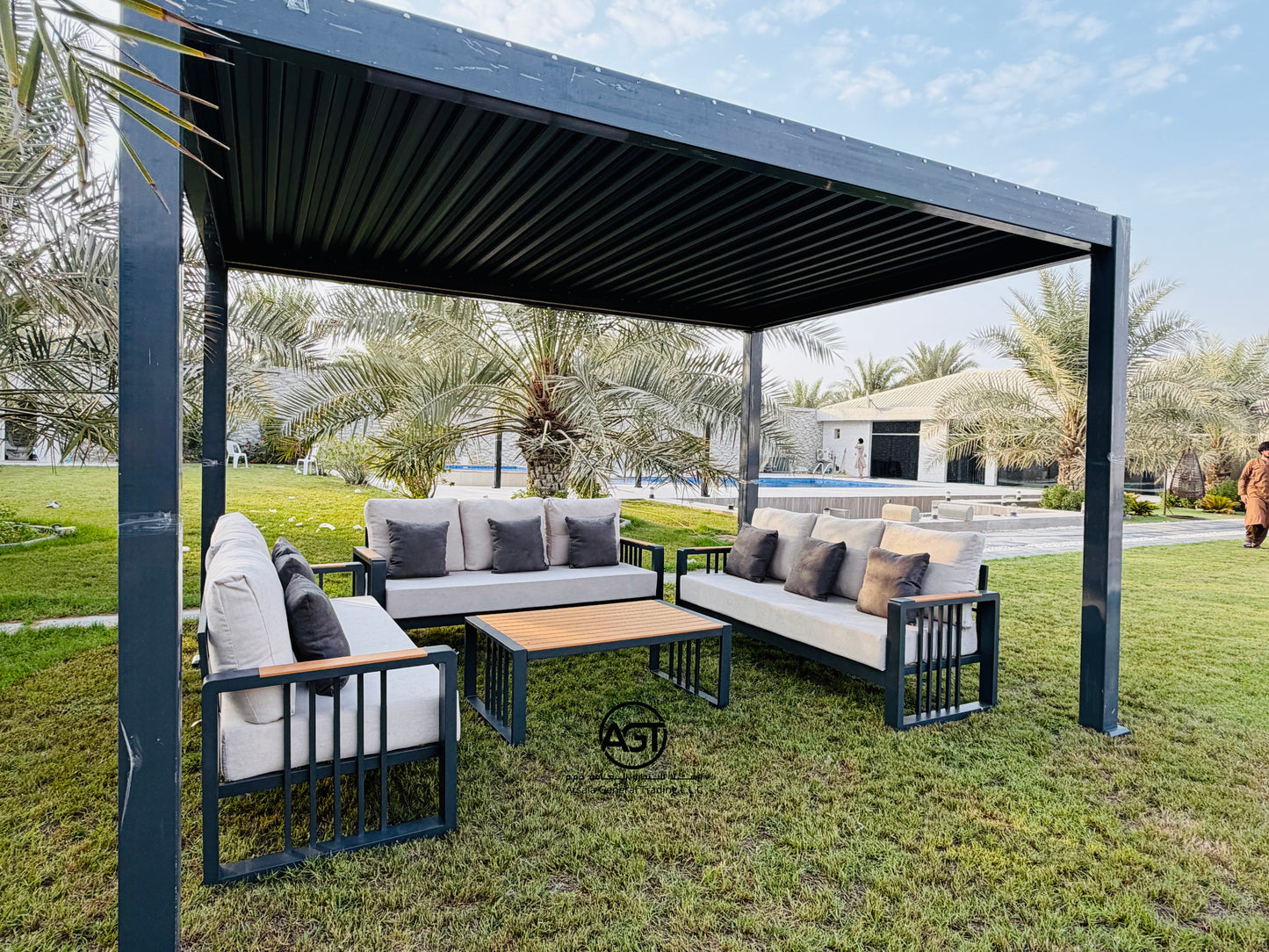 Automatic Aluminum Pergola Set